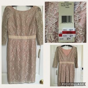 Eliza J Cocktail Dress Blush